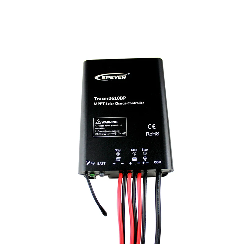 Best Efficient IP67 Waterproof Tracer2610BP Mppt Solar Charge Controller 10amp