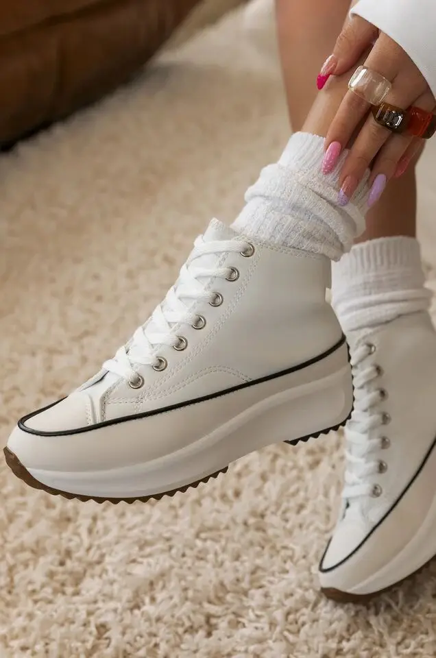 Zapatos de plataforma para damas Moda Mujer Zapatillas Deportivas Remache  Cuña Oculta Tacón Alto Top Shoes comprar a buen precio — entrega gratuita,  reseñas reales con fotos — Joom