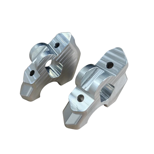 Customized CNC Motorcycle Handlebar Riser CNC Machining Aluminum Handlebar Lifting Clamp Motorcycle Accessories