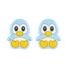 Penguin Focal bead Pastel Blue SA225
