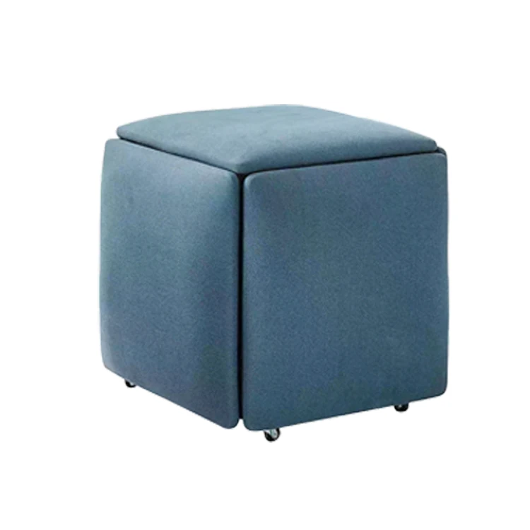 Современная мебель для гостиной кожаный стул экономичный складывающийся магический куб combinat пуфик-оттоманка