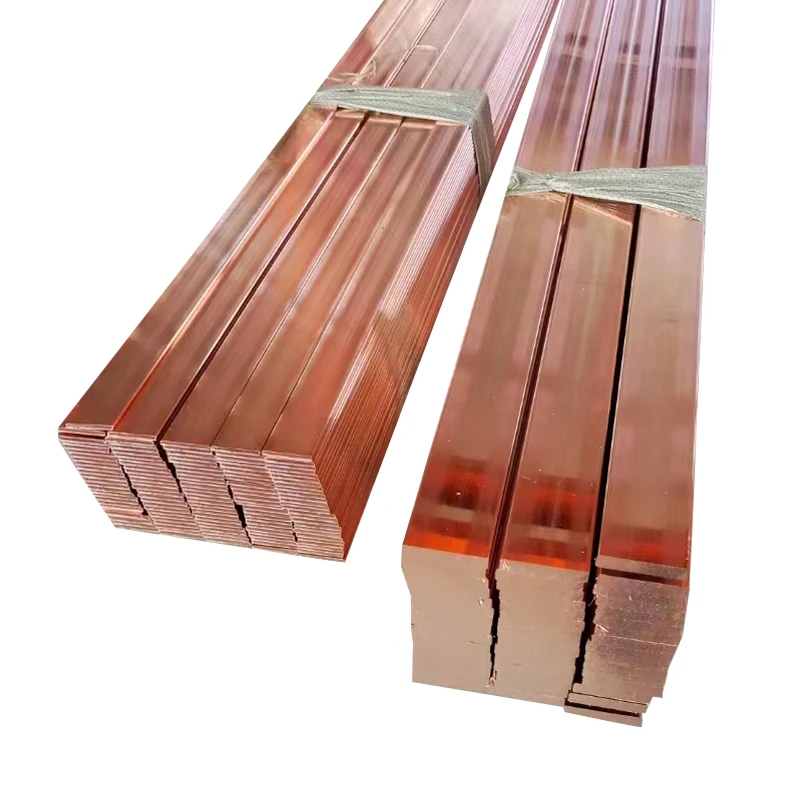 Factory Wholesale Best Price Copper Flat Bar Copper Busbar  Copper Rod Fast Delivery