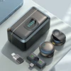 Type C avec adaptateur IP -Noir