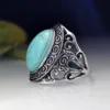 Ancient silver, turquoise