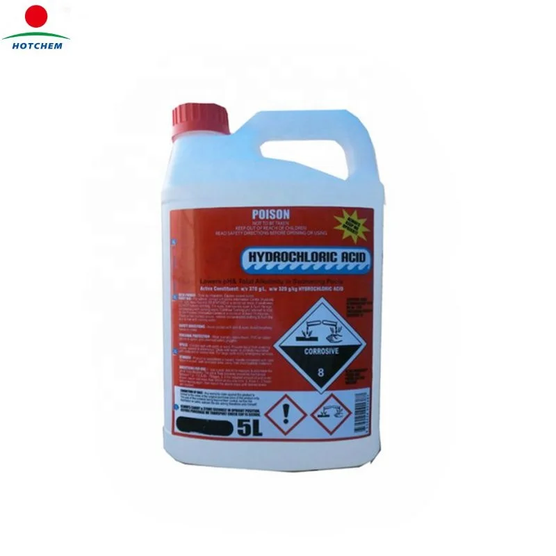 
Китайский производитель, муриатическая кислота, гидрохлоровая кислота для бассейна 