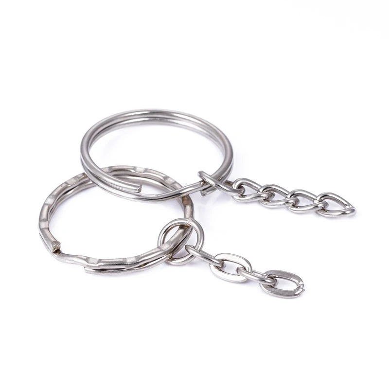 Wholesale Price Zinc Alloy Silver Color Key Chain Purse Chain