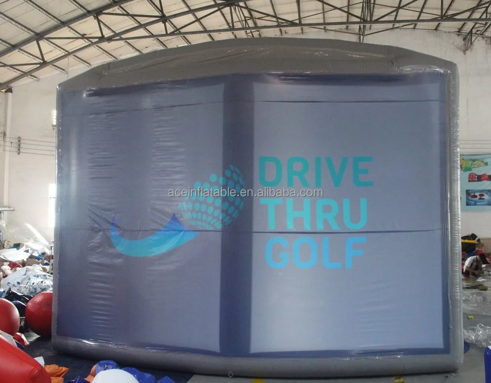 Inflatable Golf Cage - Customized Outdoor Golf Simulator