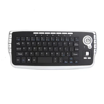 Ergonomic Portable Wireless Trackball Keyboard for Laptop & PC
