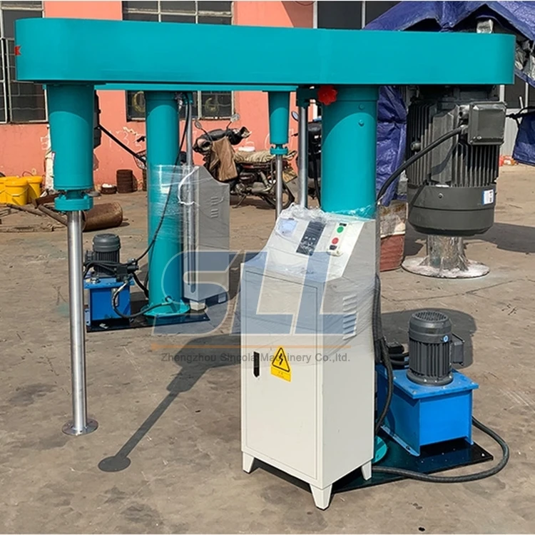 Paint Graphite Printing Oil Pigment Making Machine High Speed Hydraulic Lifting High Speed Disperser