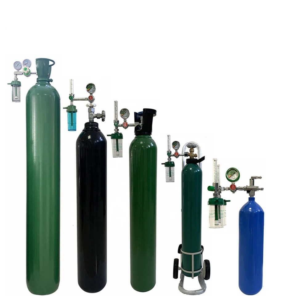 High Quality Standard Medical Gas Cylinder Hospital Use Oxygen Cylinder ...