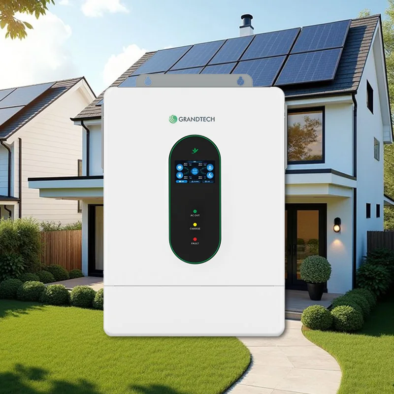 Inverter Comhshamhais Grandtech 10kW 12kw Fása Scoilte 14kW 15kW 16kW 18KW 20kW Inverter Singilte Fase Íseal Voltas Cnaipe Off Grid