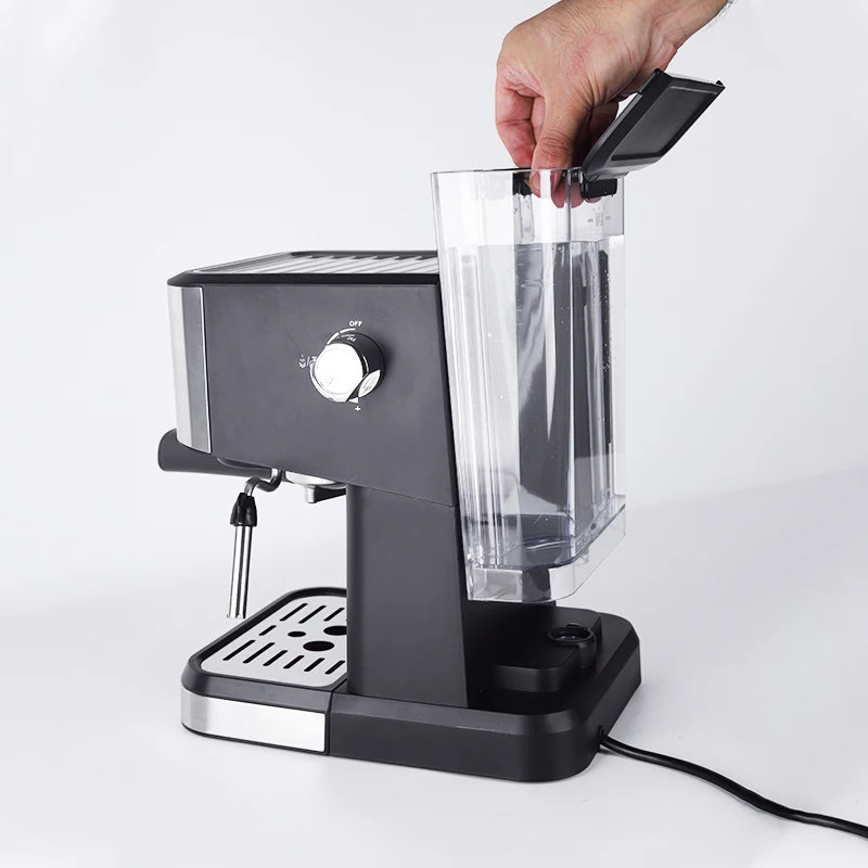HCYM Mechanically Controlled Espresso Machine High Quality 15 bar Pressure Coffee Maker with Double Funnel Configuration