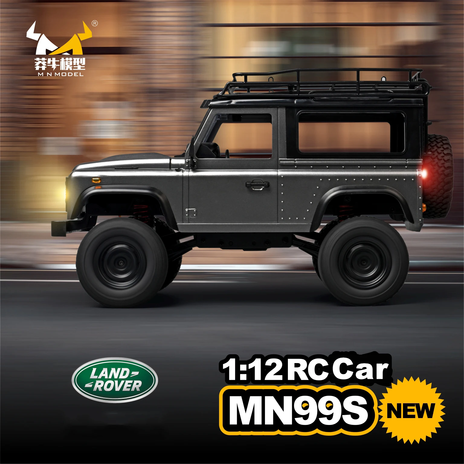 4WD 1/12 Scale Off-road Vehicle LandRover Defender D90 Model RC Climbing Cars 2.4Ghz 8Km/H Remote Control Toys Cars Hobby Gifts