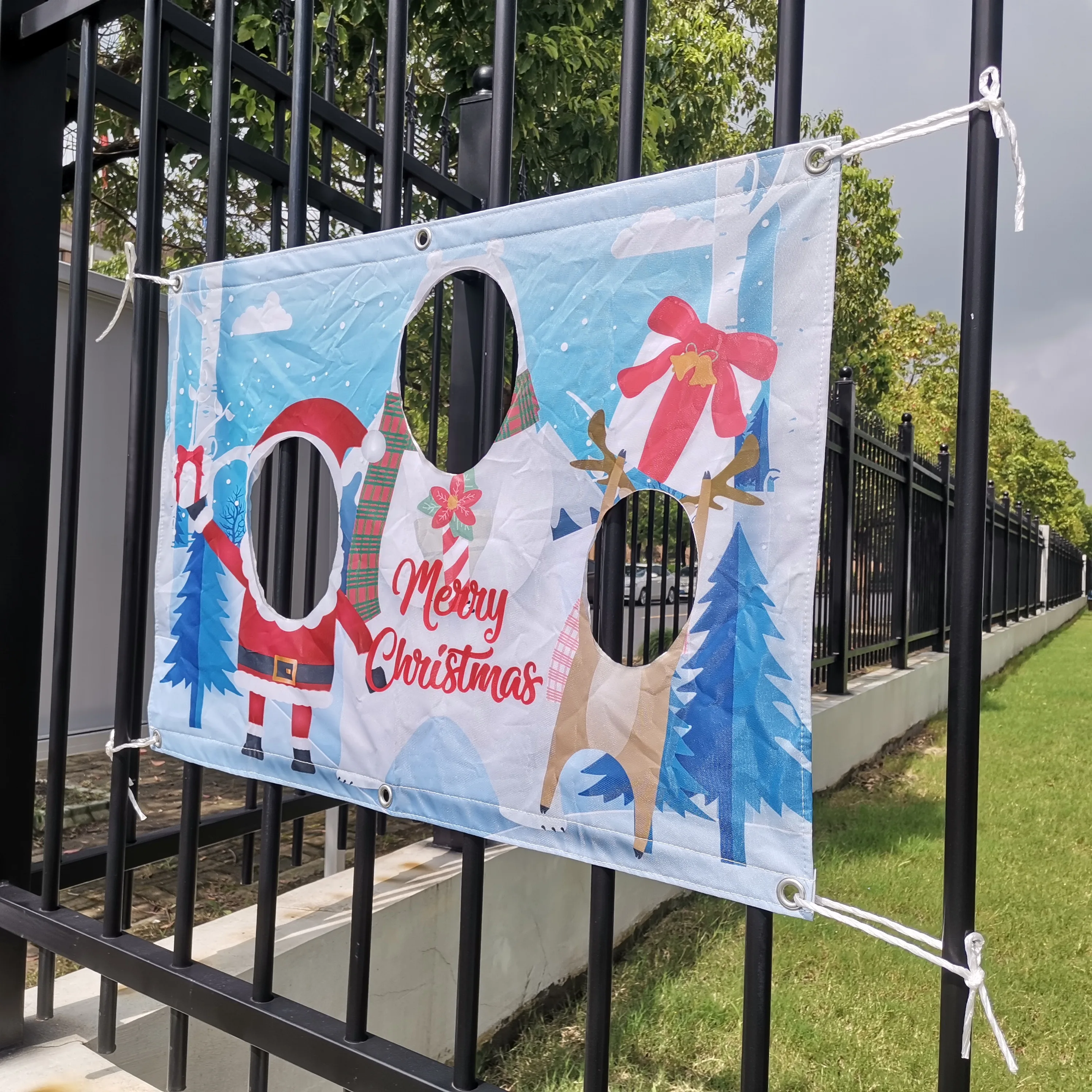 Colorful Advertising Triangle Bunting String Flags for Bulk Grand Opening Garland Carnival Theme Party Decoration Event