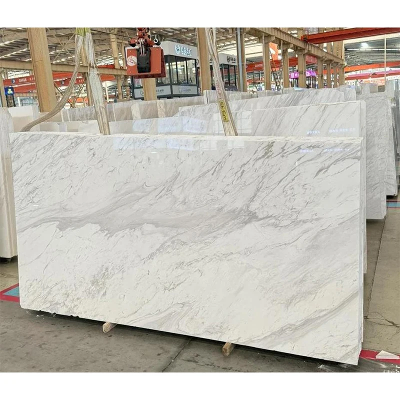Factory Direct Premium White Marble for Hotel Villa Apartment Interior Wall Bathroom Vanity Countertop Custom Cut to Sizes