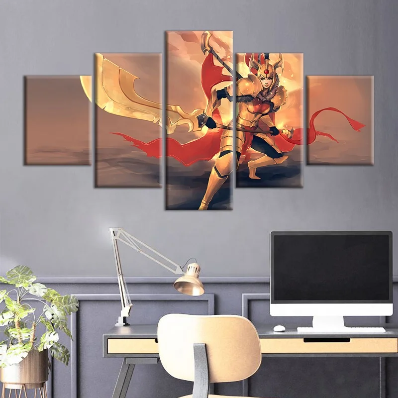 Hd Printed World Of Warcraft Game Painting Children Room Decoration Dota2 Game Canvas Wall Art Oil Painting For Home Decor Buy Children Room Decoration Game Canvas Art Painting Product On Alibaba Com