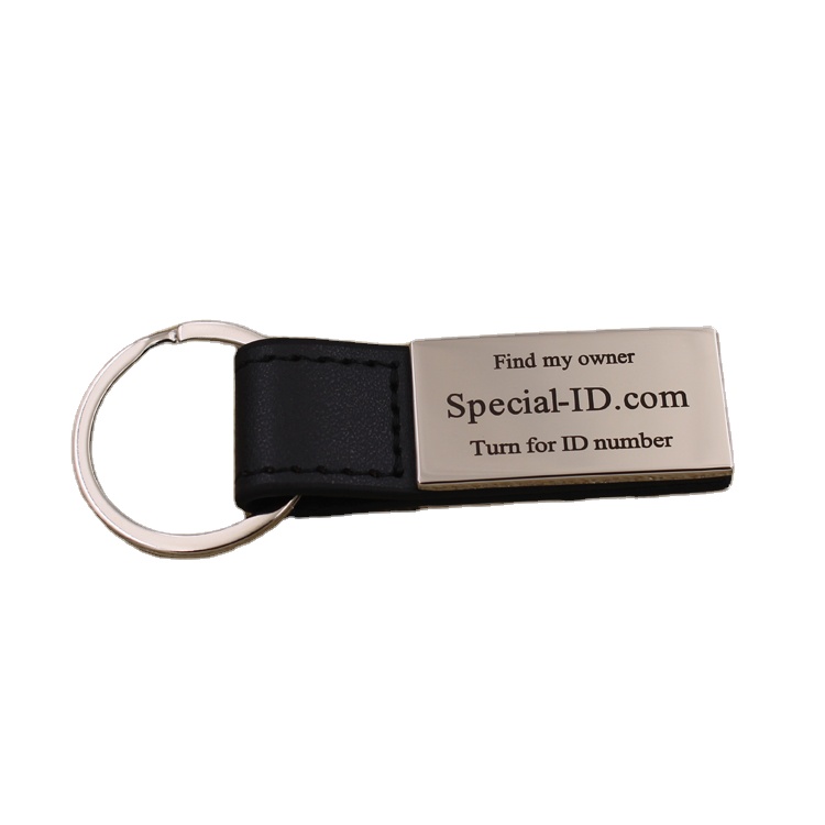 
 Лидер продаж, металлический автомобильный роскошный кожаный брелок  