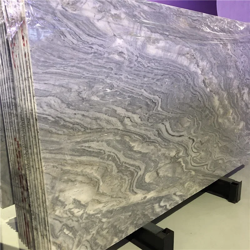 product palissandro blue elegant marble look sliver grey granite for countertopwall and floor decor-0