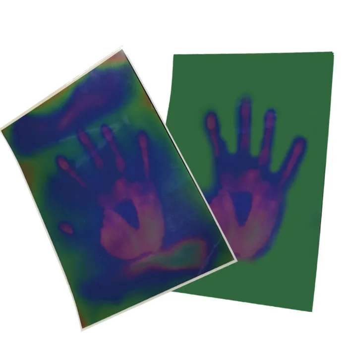 Color Changing Sheet Liquid Crystal Temperature Sensitive Thermochromic Crystal Sheets