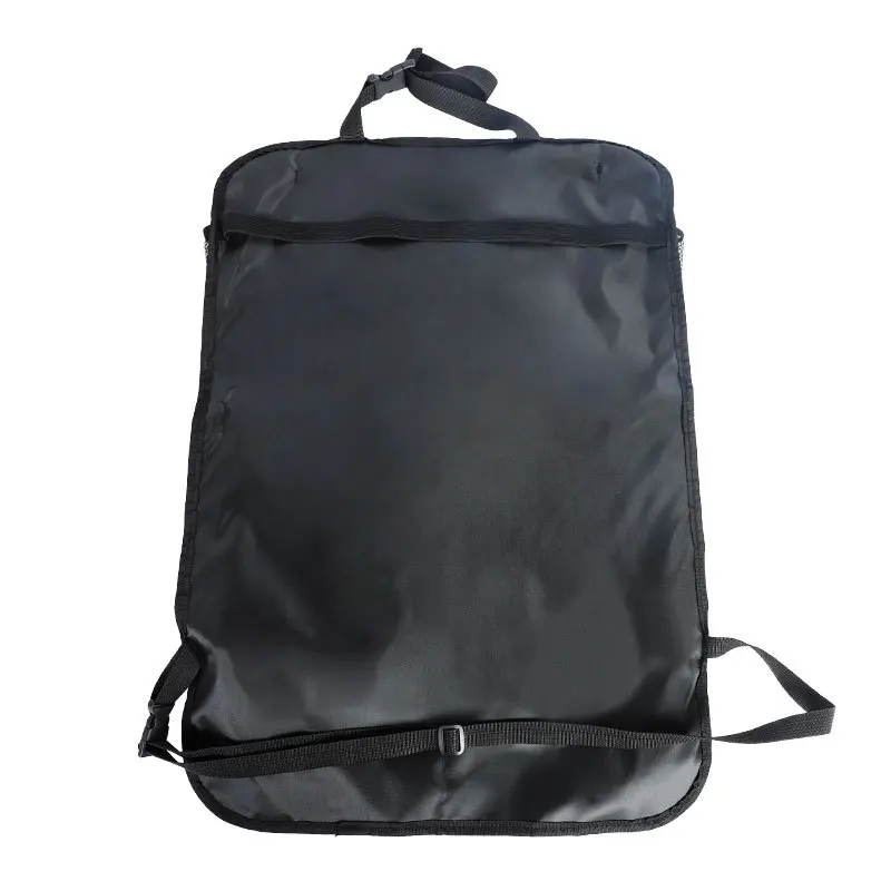 Прочный черный нейлоновый подвесной органайзер для защиты сидений автомобиля