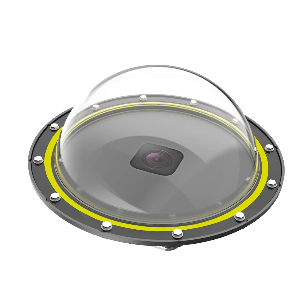 
 Лидер продаж, аксессуары для GoPro, 6 дюймов, водонепроницаемый купол, корпус для дайвинга, подводный купол для камеры GoPro Hero 8 Black  