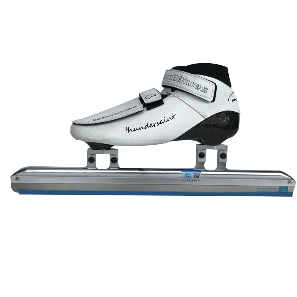 Thundersaint Professional White Color Short Track Carbon Fiber Speed Ice Skate