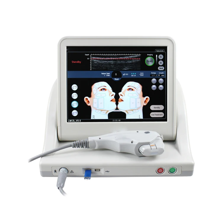 2d/3d/4d/7d/12d Hifu  Machine Professional SMAS Face Lift Machine Skin Care Hifu Machine3/5 Cartridges Hifu Beauty Machine