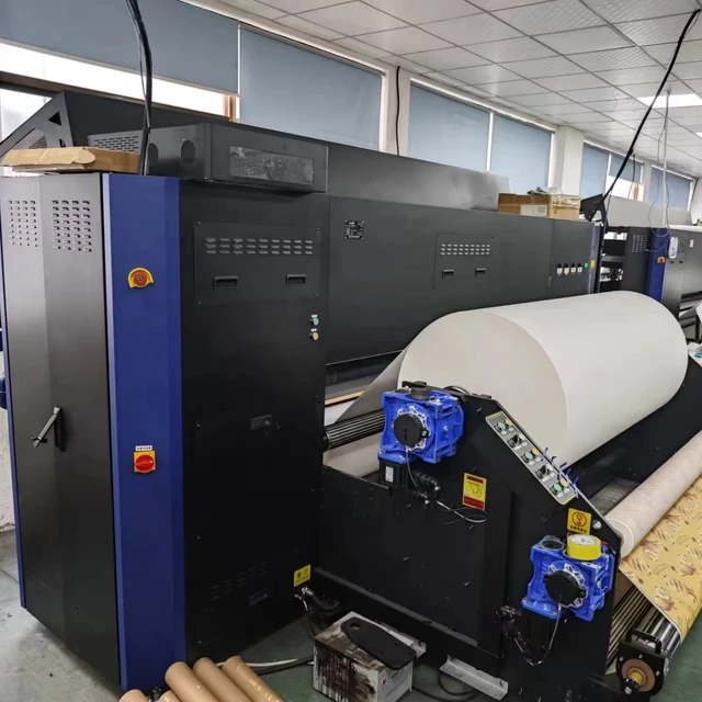 2.6m 3.2m Roll To Roll Sublimation Printer Heat Press Machine 1.8m 2.2m high speed industrial sublimation textile printer