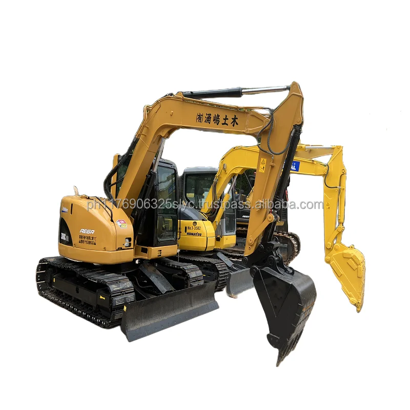 Rippa Mini Excavator 8 Ton Used High Quality Japanese Machinery Excavator Cat 308C ISUZU Engine Hydraulic Excavator Cat 308C