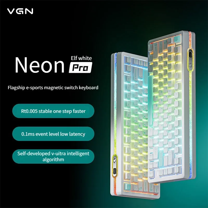 VGN Neon Ultra Magnetic Switch Keyboard – Gasket Structure, Tri