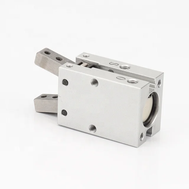 MHC2 180 Degree Clamping Scaffold Parallel Angular Pneumatic Air Gripper Finger Cylinder