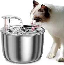High quality intelligent automatic cat water dispenser 4 layers filtration silent Pet water fountains electric  dog water bowl