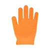 Guanti in silicone arancioni