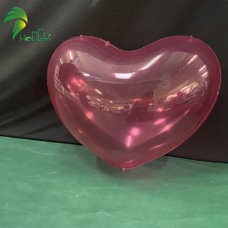 Custom Inflatable Display Heart Model, Inflatable Pink Heart Custom ...