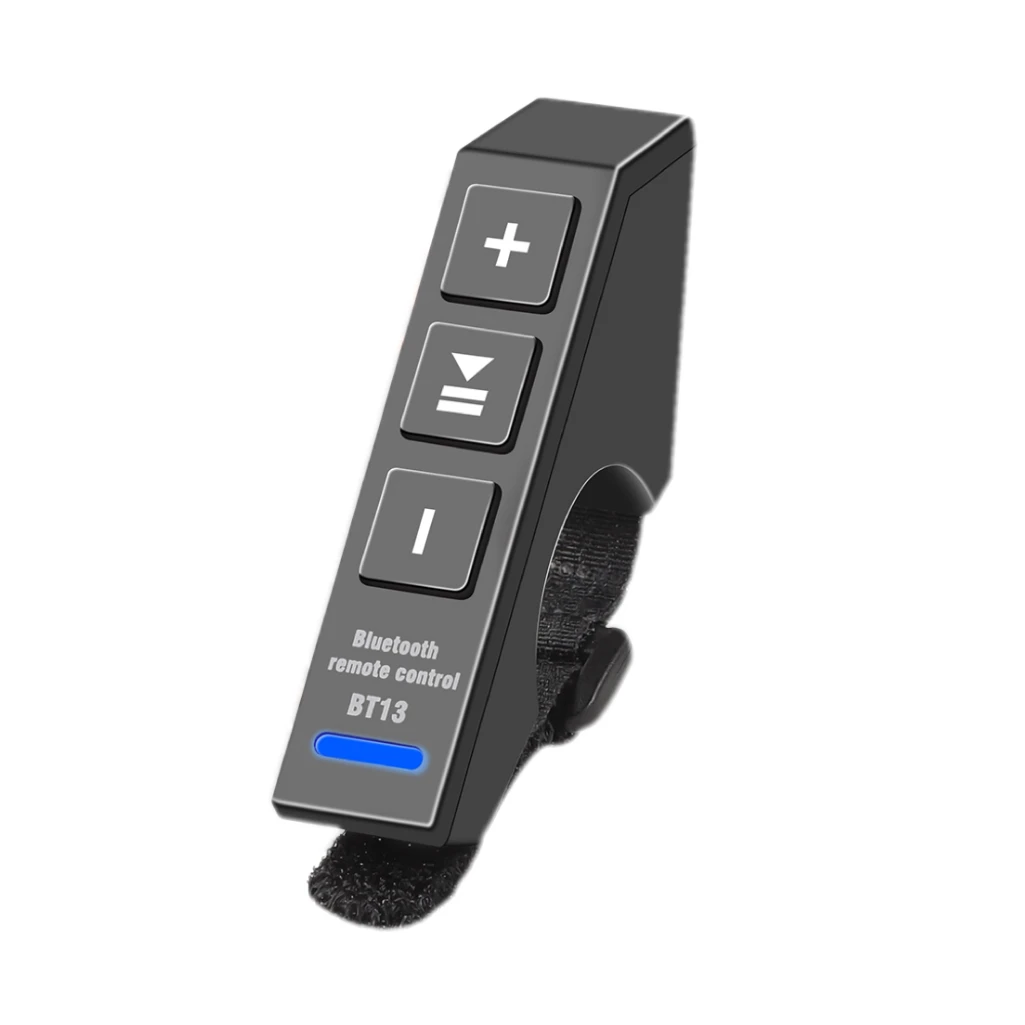 Waterproof Motorcycle Handlebar Bluetooth Remote Control Grip Long Standby Time Smooth Song Switching