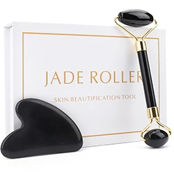 Amazon Hot Sell Facial Jade Roller Massager Set