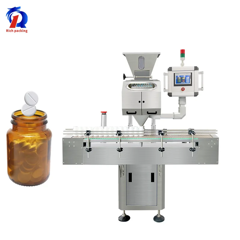 Новая Запатентованная машина для подсчета и розлива таблеток для фармацевтических капсул 3-25 мм