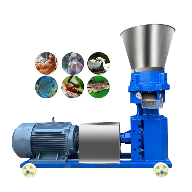 Multi Functional 210 Model Grass Animal Food Processing Poultry Feed Pellet Machine