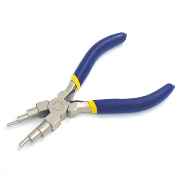 Manufacturer Wholesale Flat Nose Pliers for Jewelry Making Unenergized Operation Bent Nose Clamp Steel Material