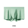Herbes chinoises vertes (intérieur en soie de mûrier) sans couture