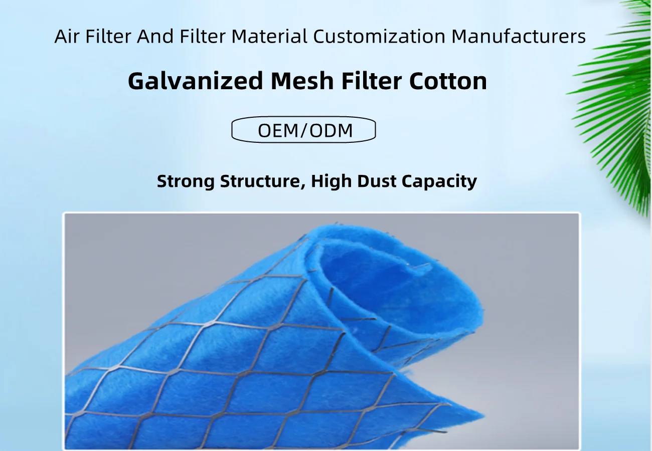 G4 G3 Filtration Laminated Mesh Prefilter Air Filter Media Roll