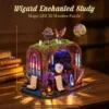 Wizard Library book nook