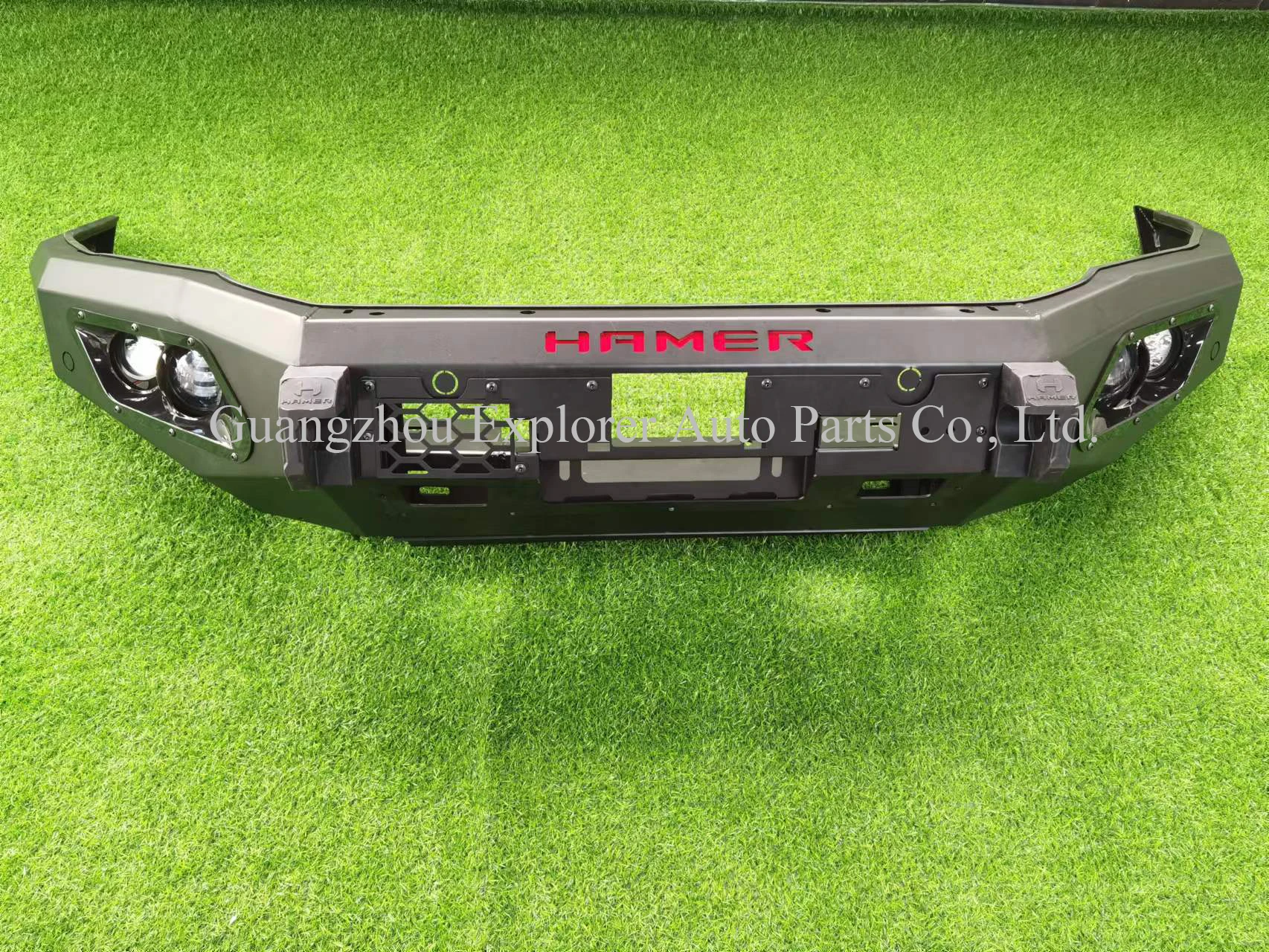 Steel Front Bumper For Dmax 2012 2013 2014 2015 2016 With Led Light