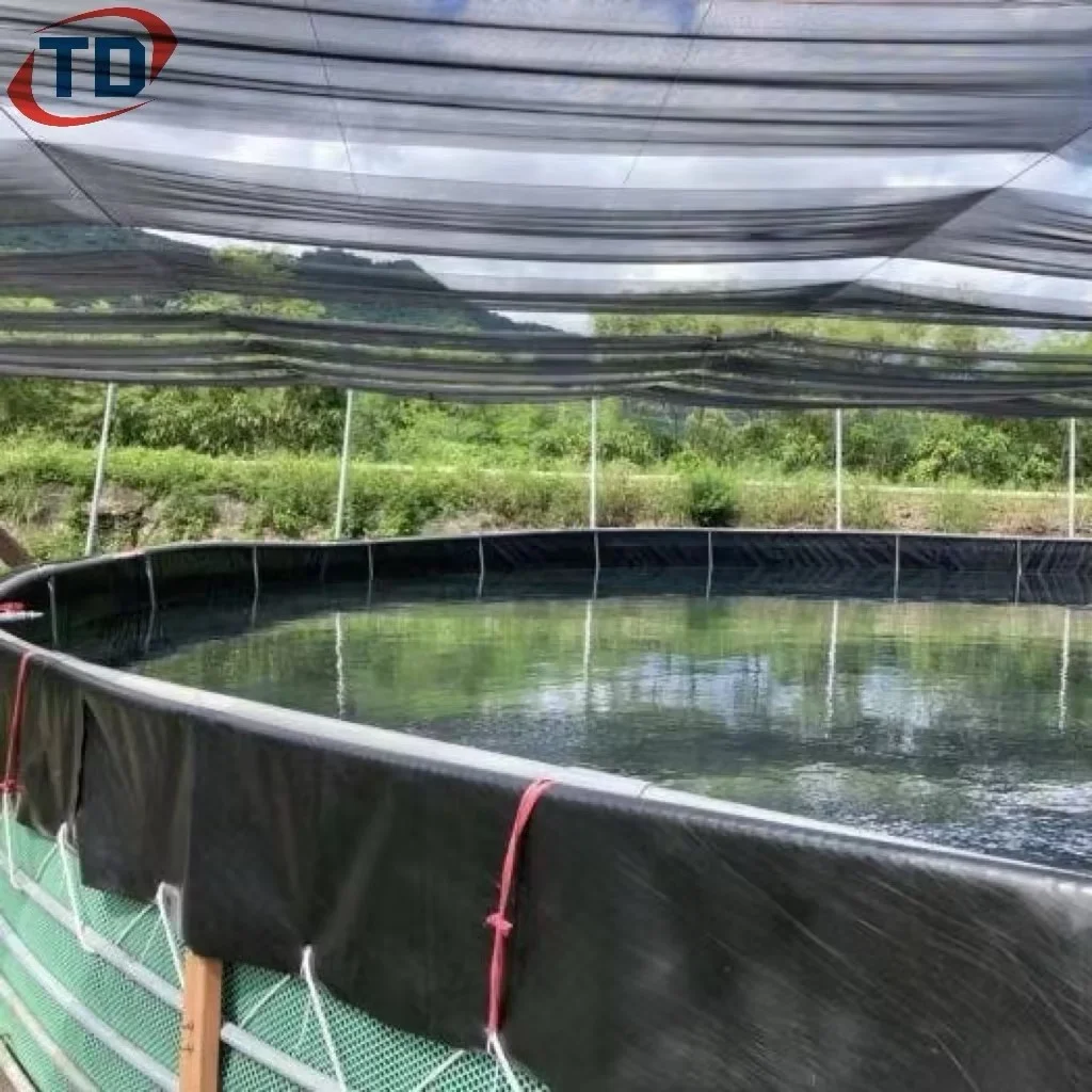 Waterproof LLDPE Geomembrana for Artificial Reservoir Lining Dam Liners 1mm 1.5mm 2mm Geomembranes HDPE Fish Pond Liners 45 Mil