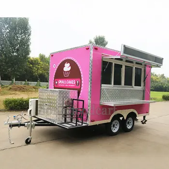Used Mobile Concession Food Trailer Commercial US Standard Food Trailer From China Manufacturers For Sale