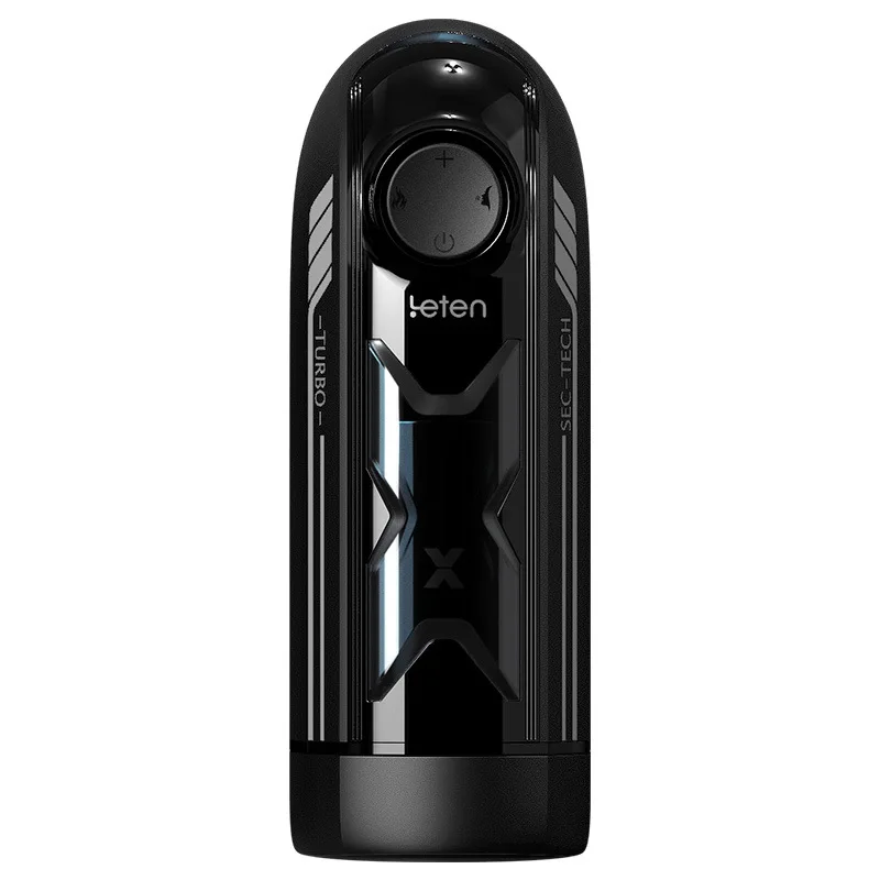 10 Frequency Telescopic One Click Burst Intelligent Heating Pronunciation Comes with Earphones Men Sex Toys