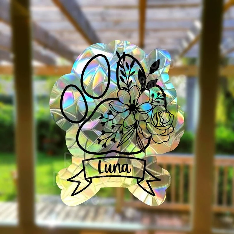 Ready Stock Rainbow Maker Sun Catchers Sticker Christmas Window Decor Suncatcher Stickers