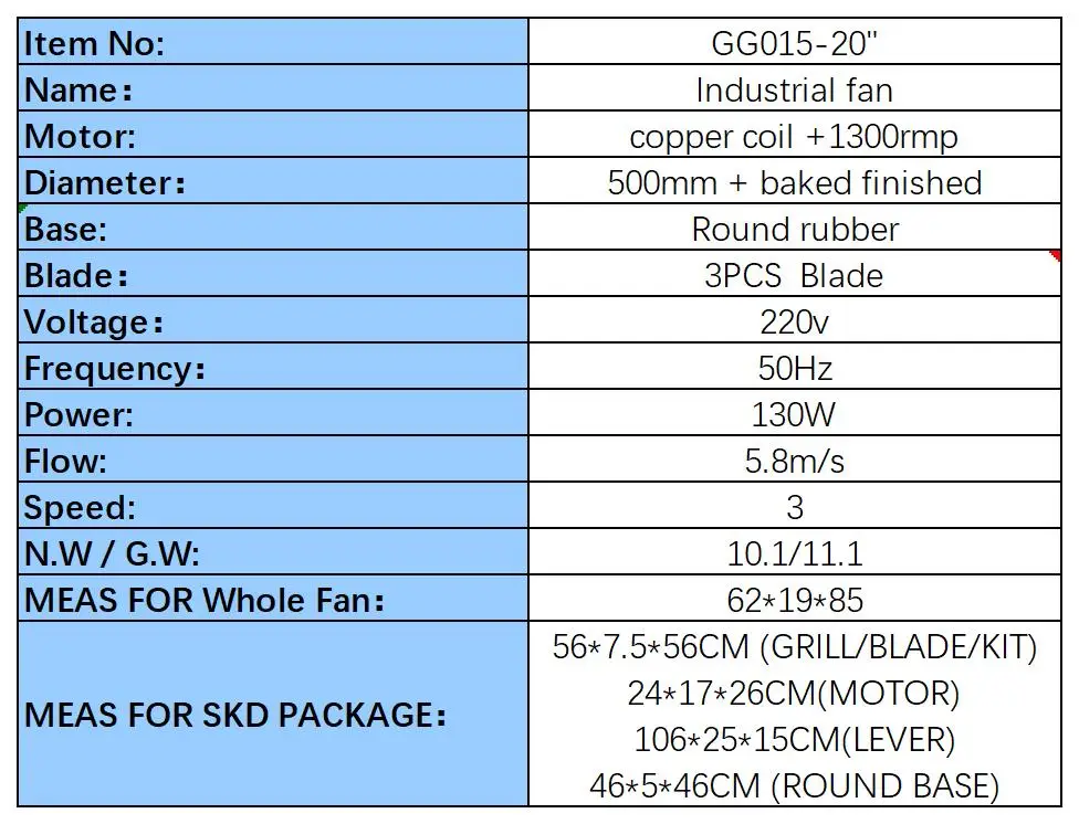 Axial Flow Fan, 220 V, metal - detail 6