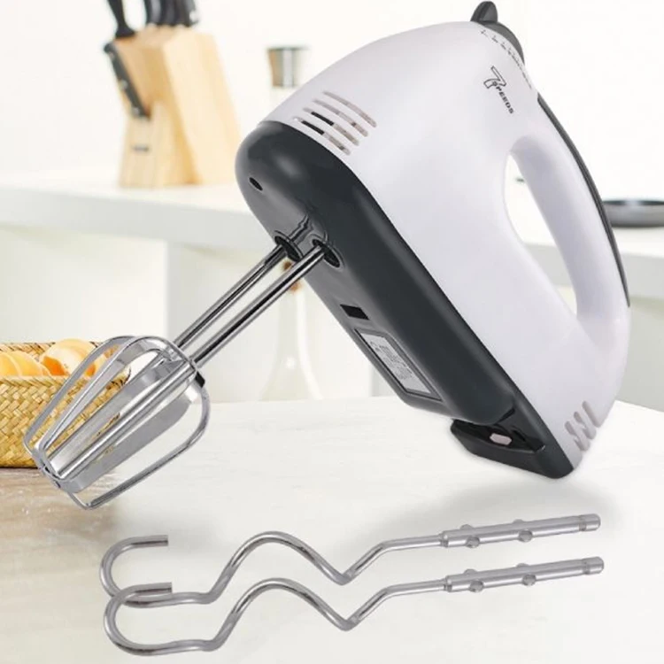 P1337 Multifunctional Mini 7 Speed Electric Handheld Mixer Egg Beater Automatic Cream Food Cake Baking Dough Mixer Food Blender