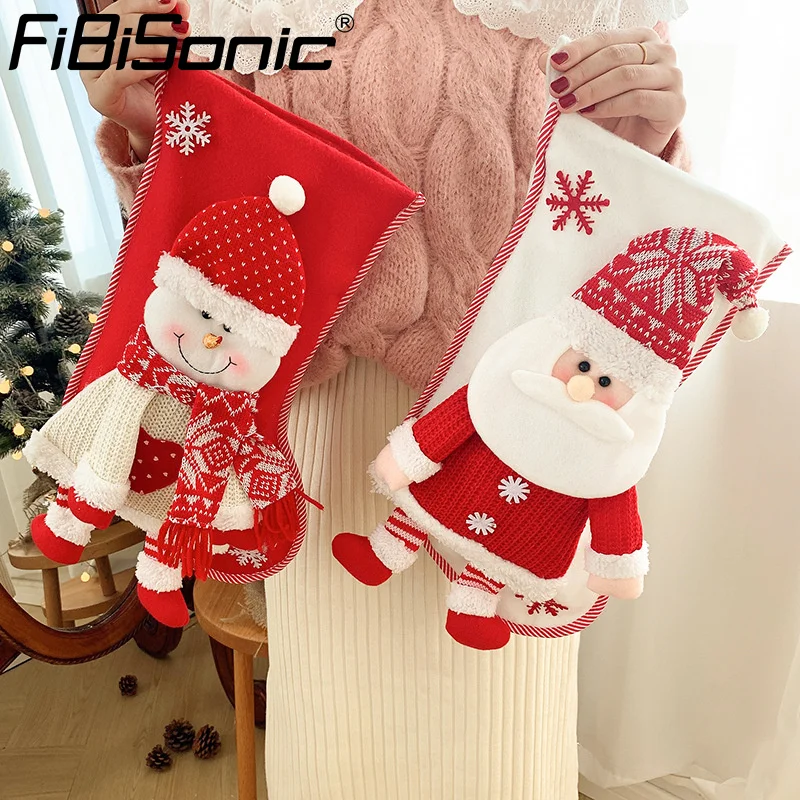 Fibisonic 2022 Christmas Decorations Knitting Three-Dimensional Old Man Snowman Gift Bag Christmas Tree Pendant Candy Bag Large - Buy Christmas Tree Pendant,Candy Bag Large,Knitting Three-Dimensional Gift Bag Product On Alibaba.com